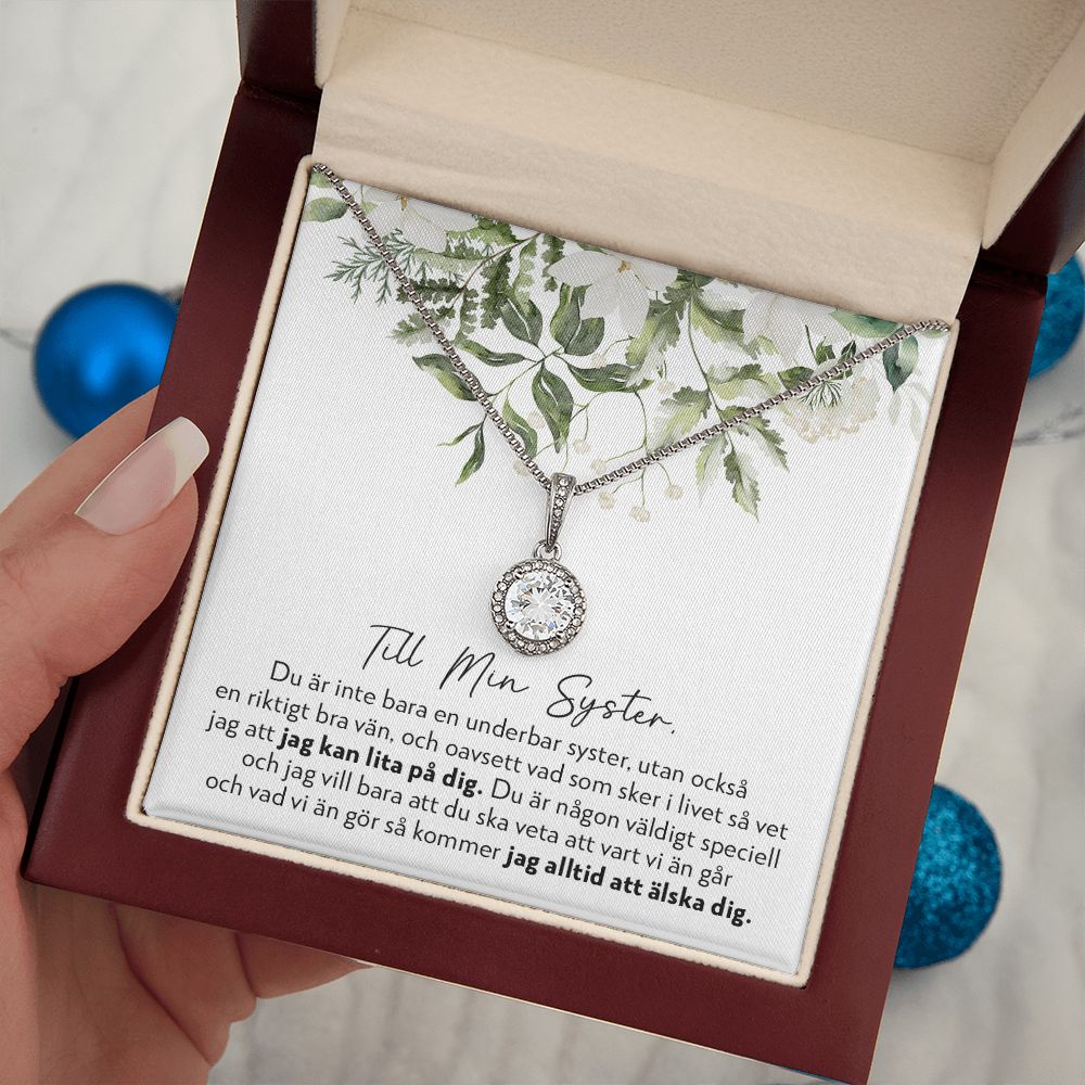 Till Min Syster - Oavsett Vad - Halsband Eternal Hope