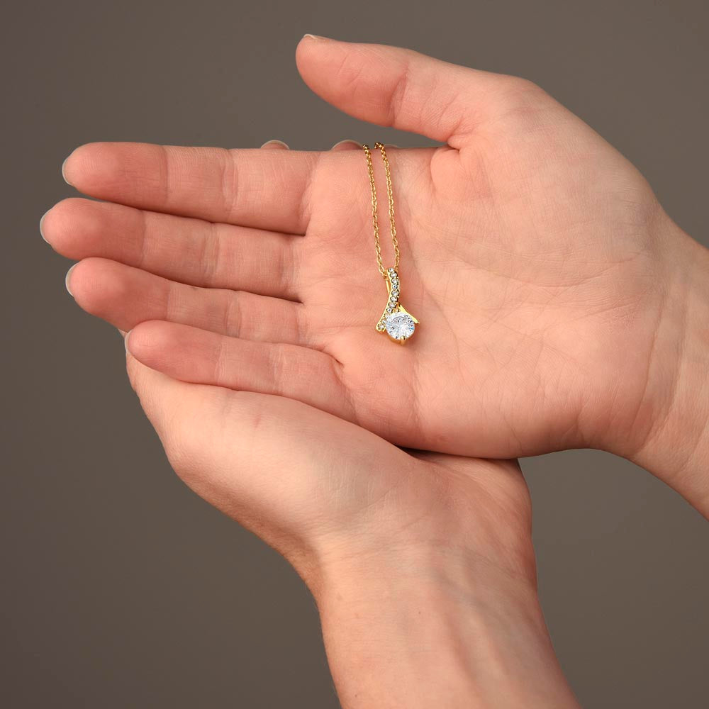 Grattis på 90-årsdagen - 90-årspresent Till Kvinna - Halsband Alluring Beauty