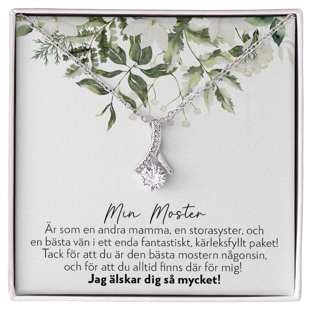 Till Min Moster - Bästa Moster - Halsband Alluring Beauty
