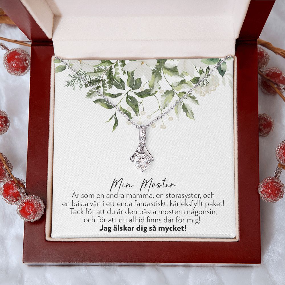 Till Min Moster - Bästa Moster - Halsband Alluring Beauty