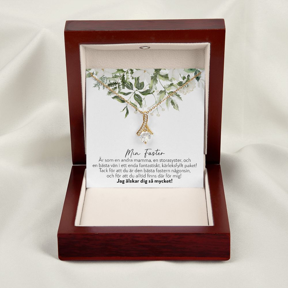 Till Min Faster - Bästa Faster Någonsin - Halsband Alluring Beauty