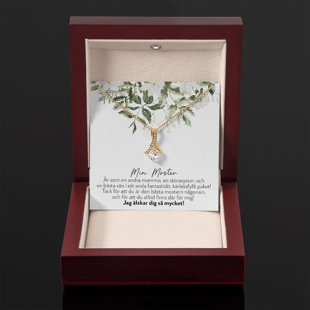 Till Min Moster - Bästa Moster - Halsband Alluring Beauty