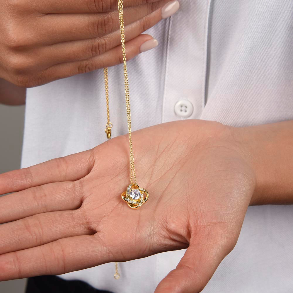 Till Min Underbara Mamma - Den Enda - Halsband Kärleksknop