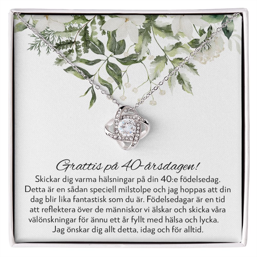 Grattis P 40 rsdagen 40 rspresent Till Kvinna Halsband K rleksk grattis-p-40-rsdagen-40-rspresent-till-kvinna-halsband-k-rleksk