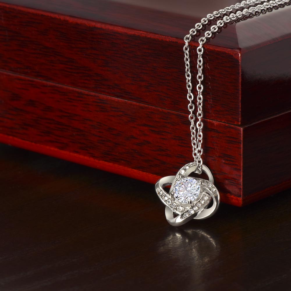 Till Min Fru - Vad Jag Lever För - Halsband Kärleksknop