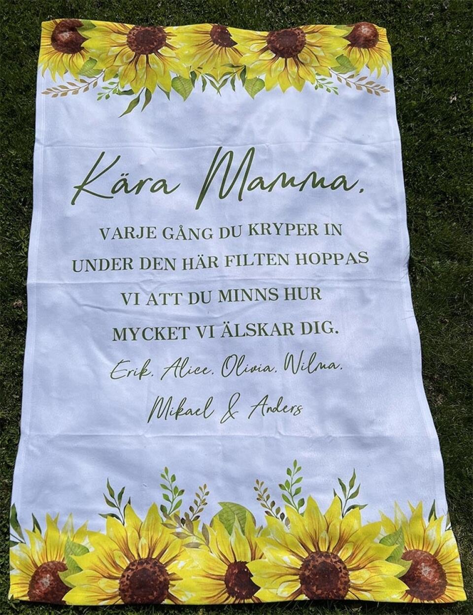 Varje Gång - Personlig Filt (Kära Mamma)