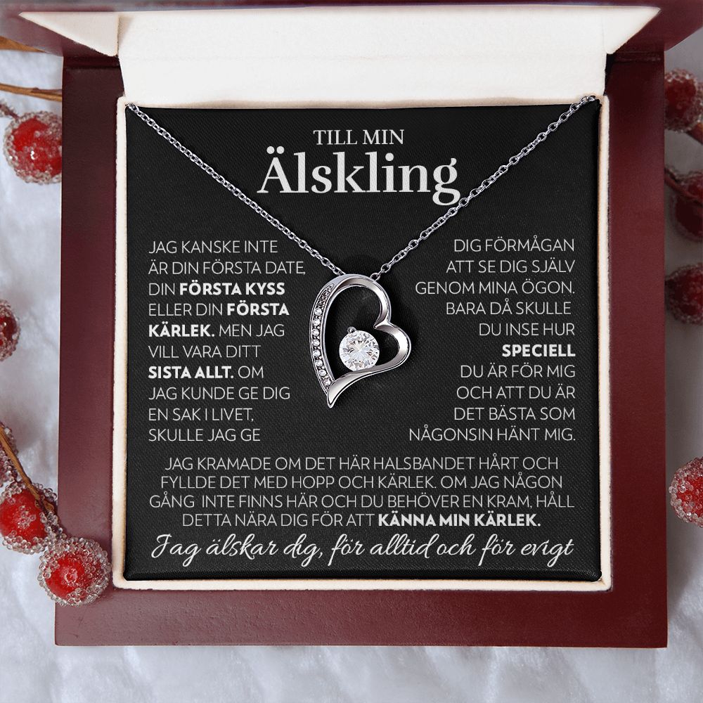 Till Min Älskling - Känn Min Kärlek - Halsband Forever Love