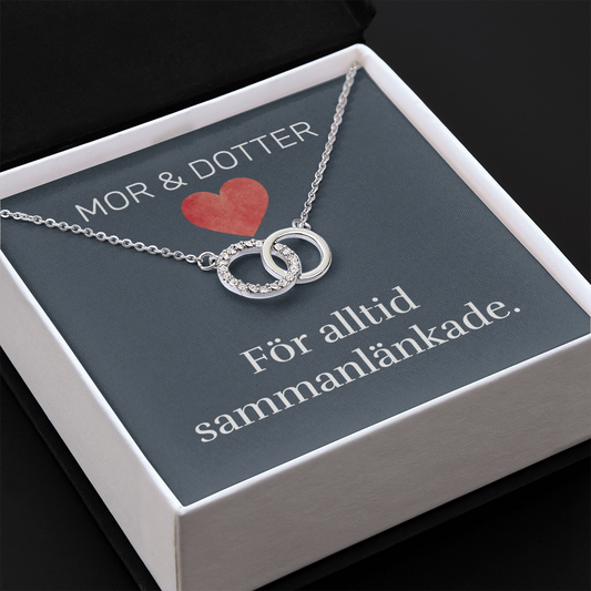 Mor och Dotter - För Alltid Sammanlänkade - Halsband Always Together