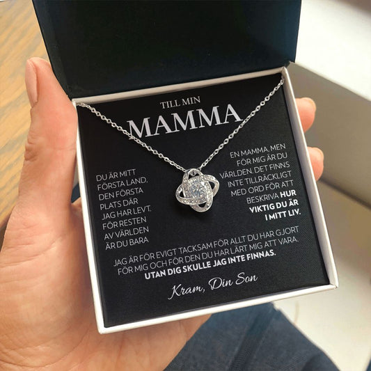 Till Min Mamma (Från Son) - Första Land - Halsband Kärleksknop