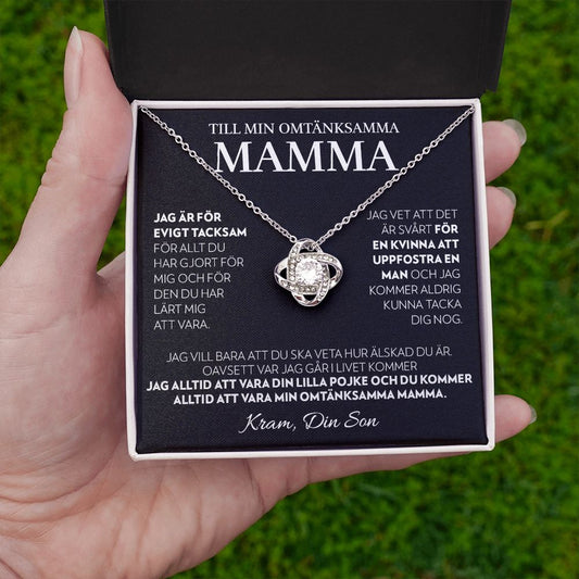 Till Min Mamma (Från Son) - Alltid - Halsband Kärleksknop
