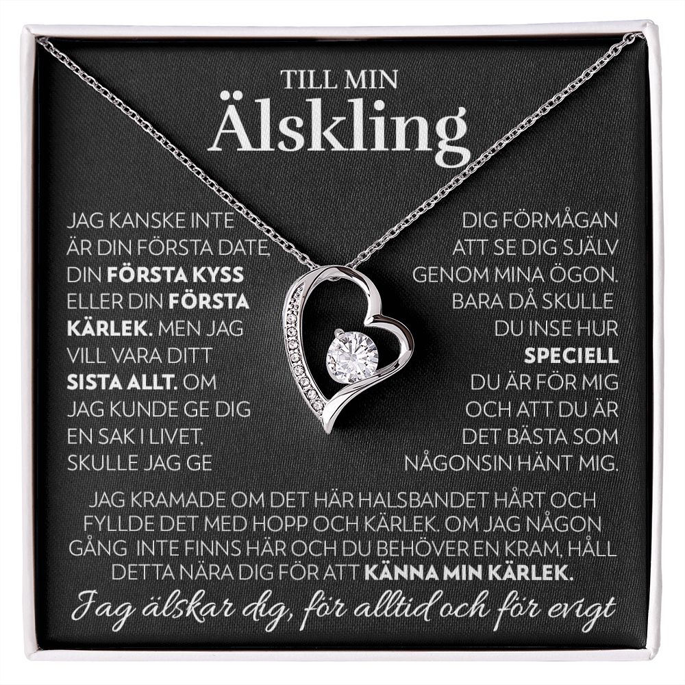 Till Min Älskling - Känn Min Kärlek - Halsband Forever Love