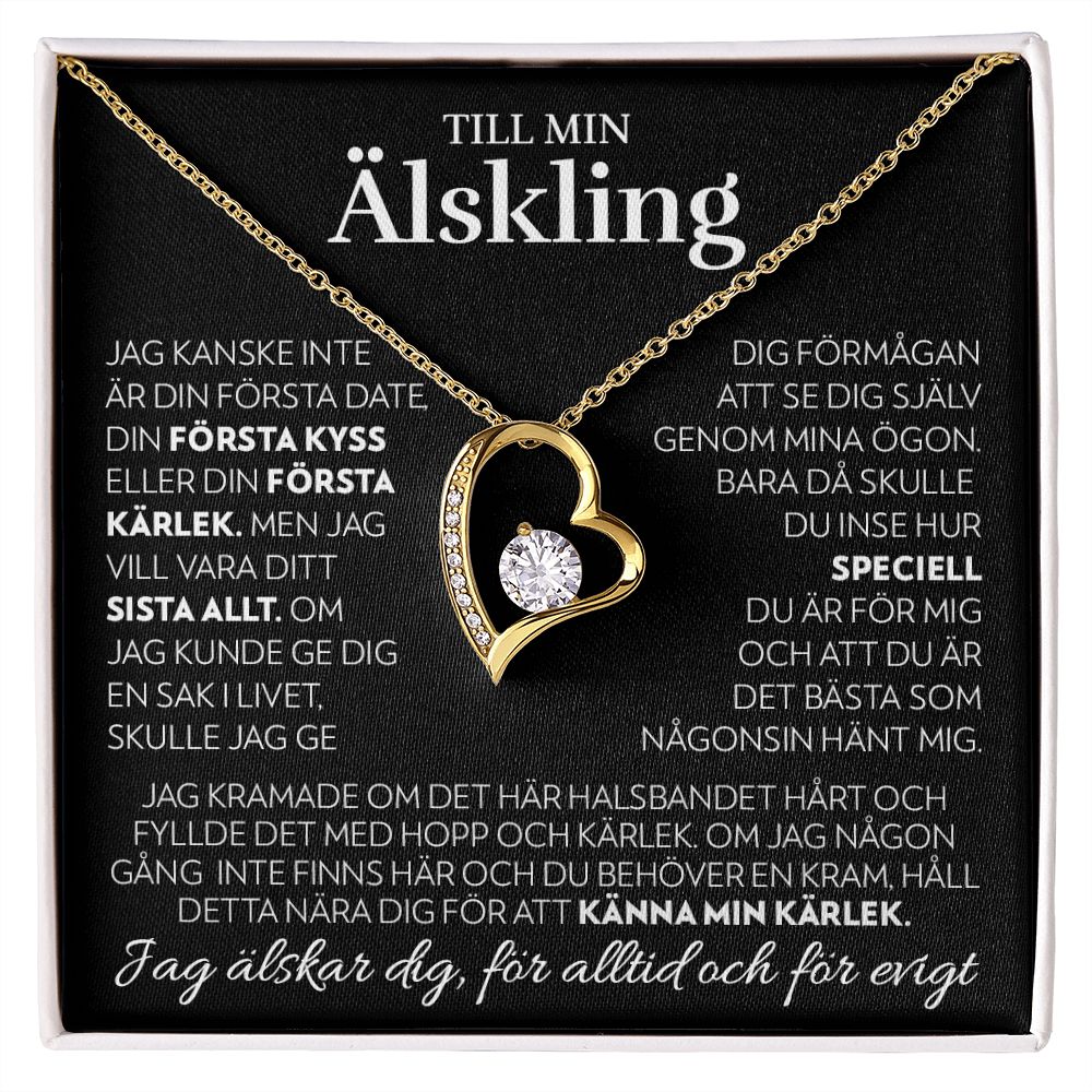Till Min Älskling - Känn Min Kärlek - Halsband Forever Love