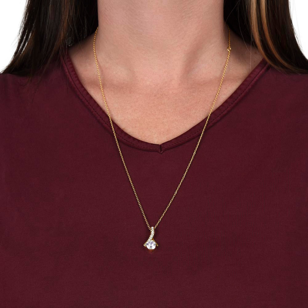Till Min Underbara Mormor - Aldrig Separerade - Halsband Alluring Beauty