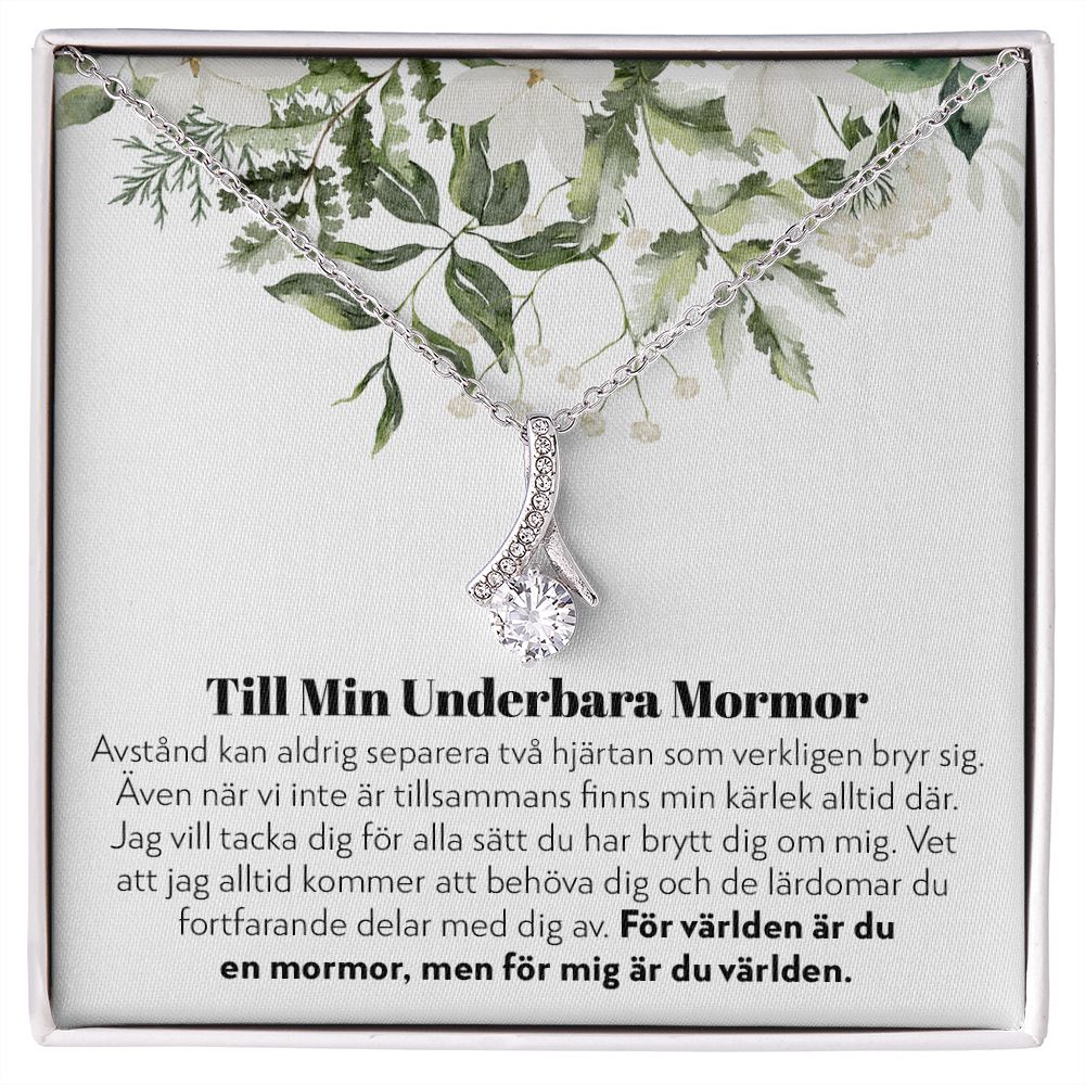 Till Min Underbara Mormor - Aldrig Separerade - Halsband Alluring Beauty