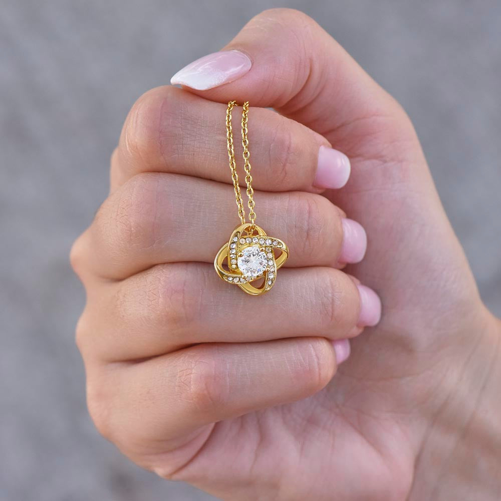 Till Min Bonusmamma - Som Din Egen - Halsband Kärleksknop
