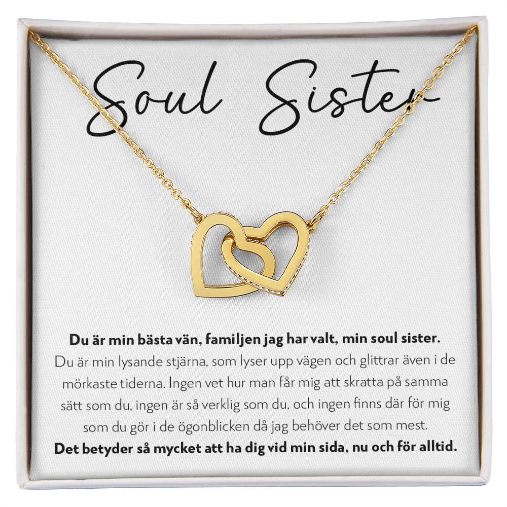 Soul Sister - Ingen Är Som Du - Halsband Två Hjärtan