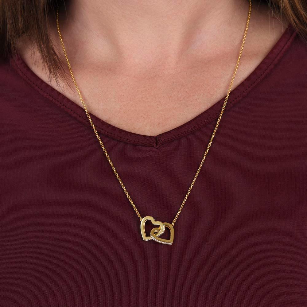 Mor Och Son - Oavsett Var Vi Tar Vägen - Halsband Två Hjärtan