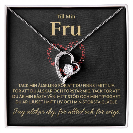 Till Min Fru - Ljuset i Mitt Liv - Halsband Forever Love