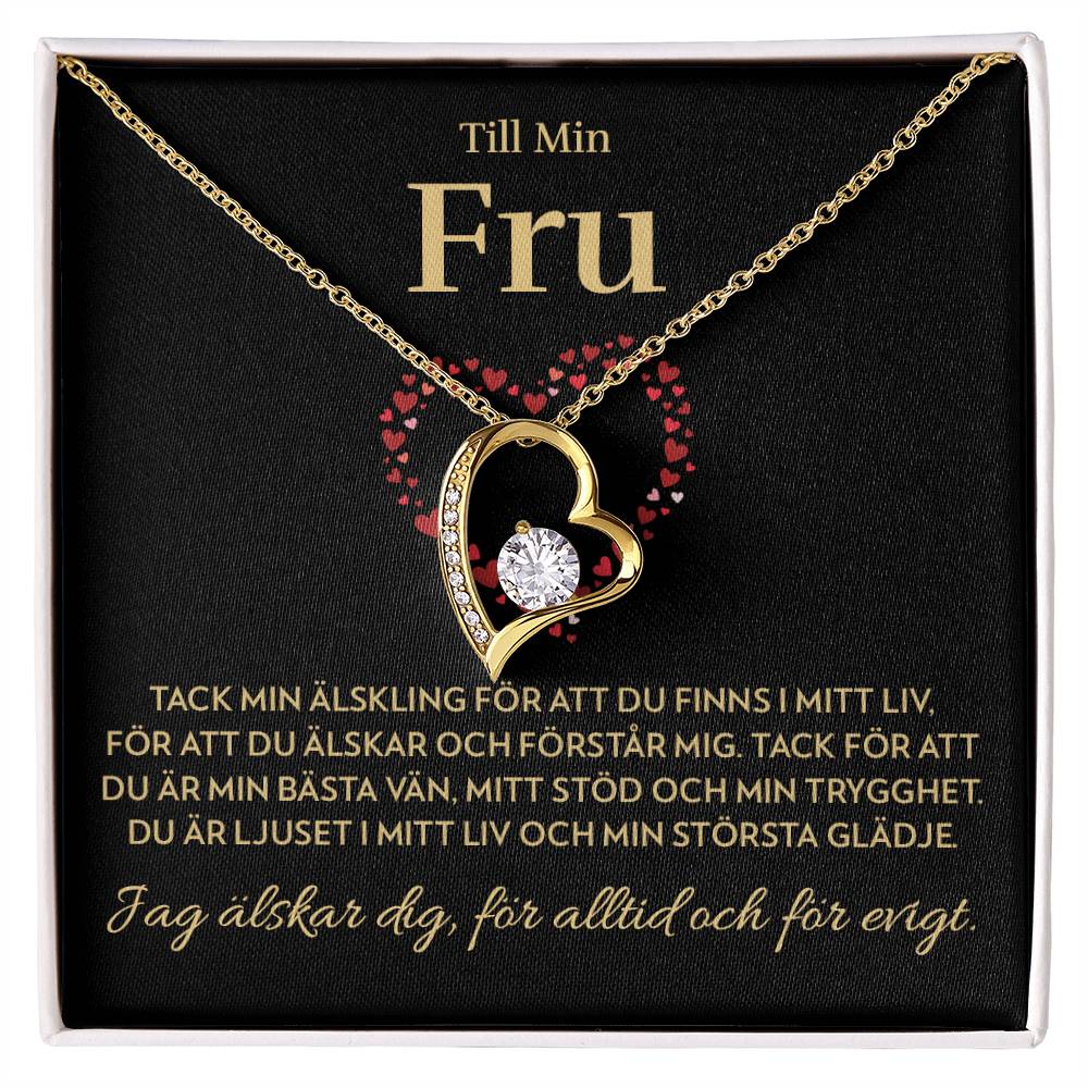 Till Min Fru - Ljuset i Mitt Liv - Halsband Forever Love