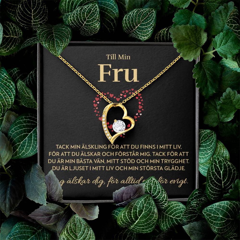 Till Min Fru - Ljuset i Mitt Liv - Halsband Forever Love