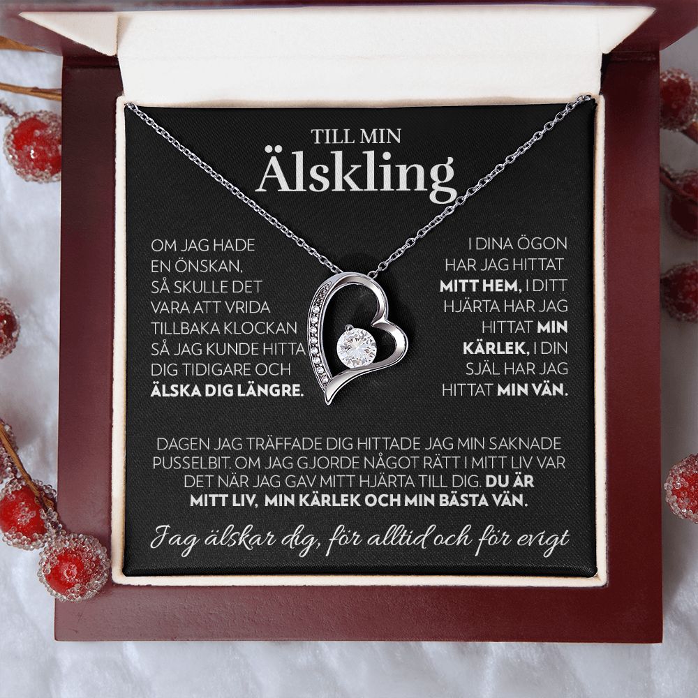 Till Min Älskling - I Ditt Hjärta - Halsband Forever Love
