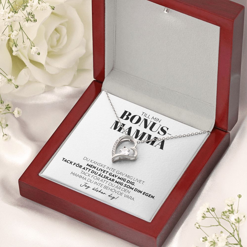 Till Min Bonusmamma - Som Din Egen - Halsband Forever Love