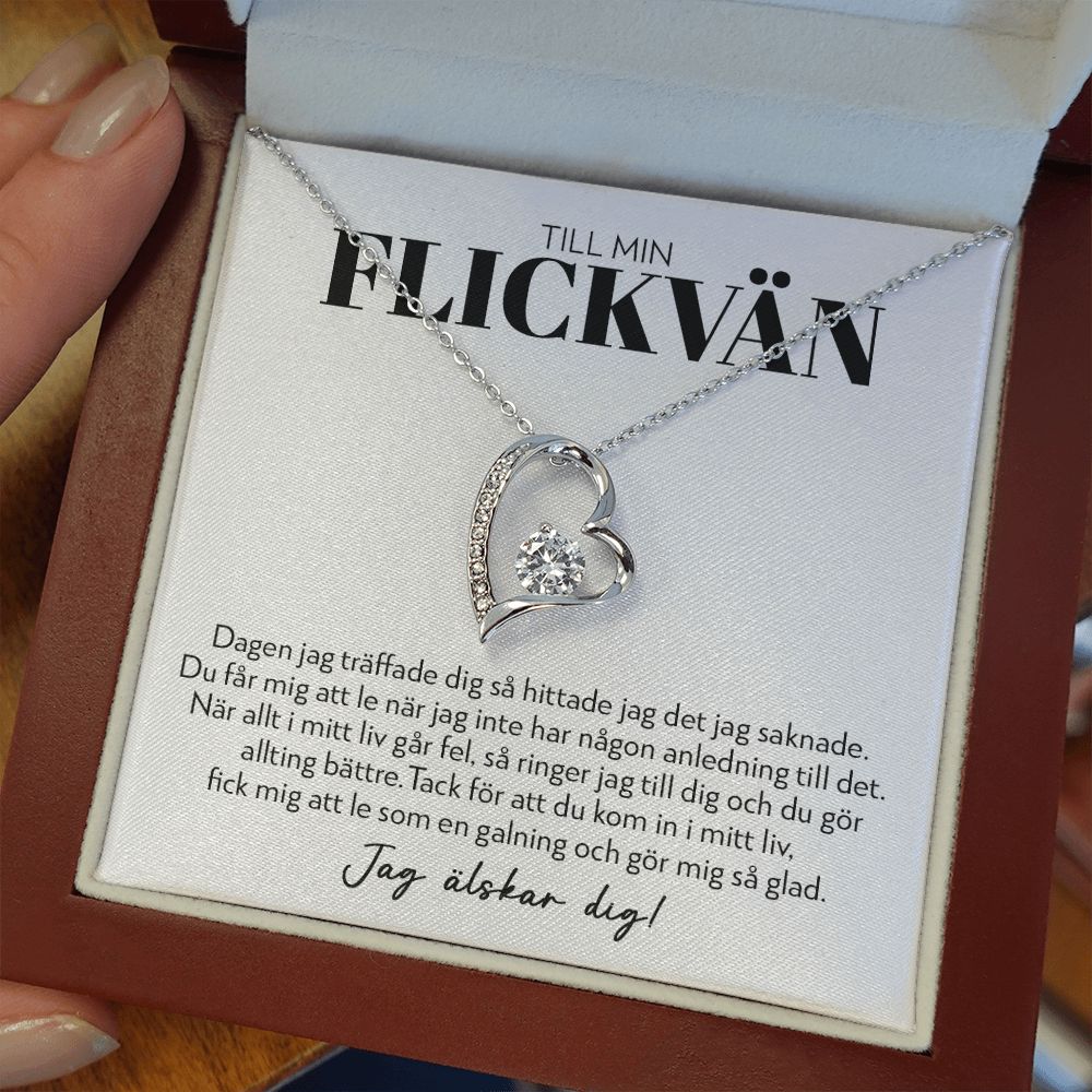 Till Min Flickvän - Gör Mig Så Glad - Halsband Forever Love