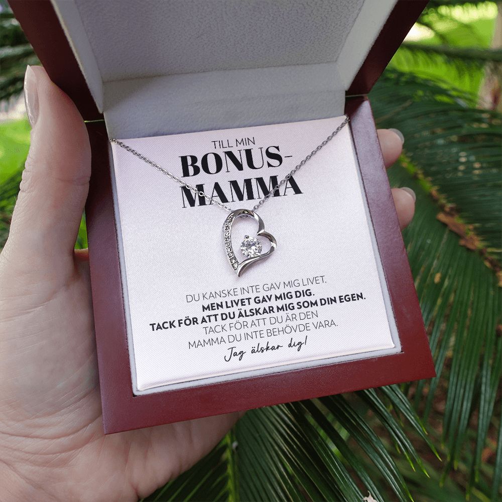 Till Min Bonusmamma - Som Din Egen - Halsband Forever Love