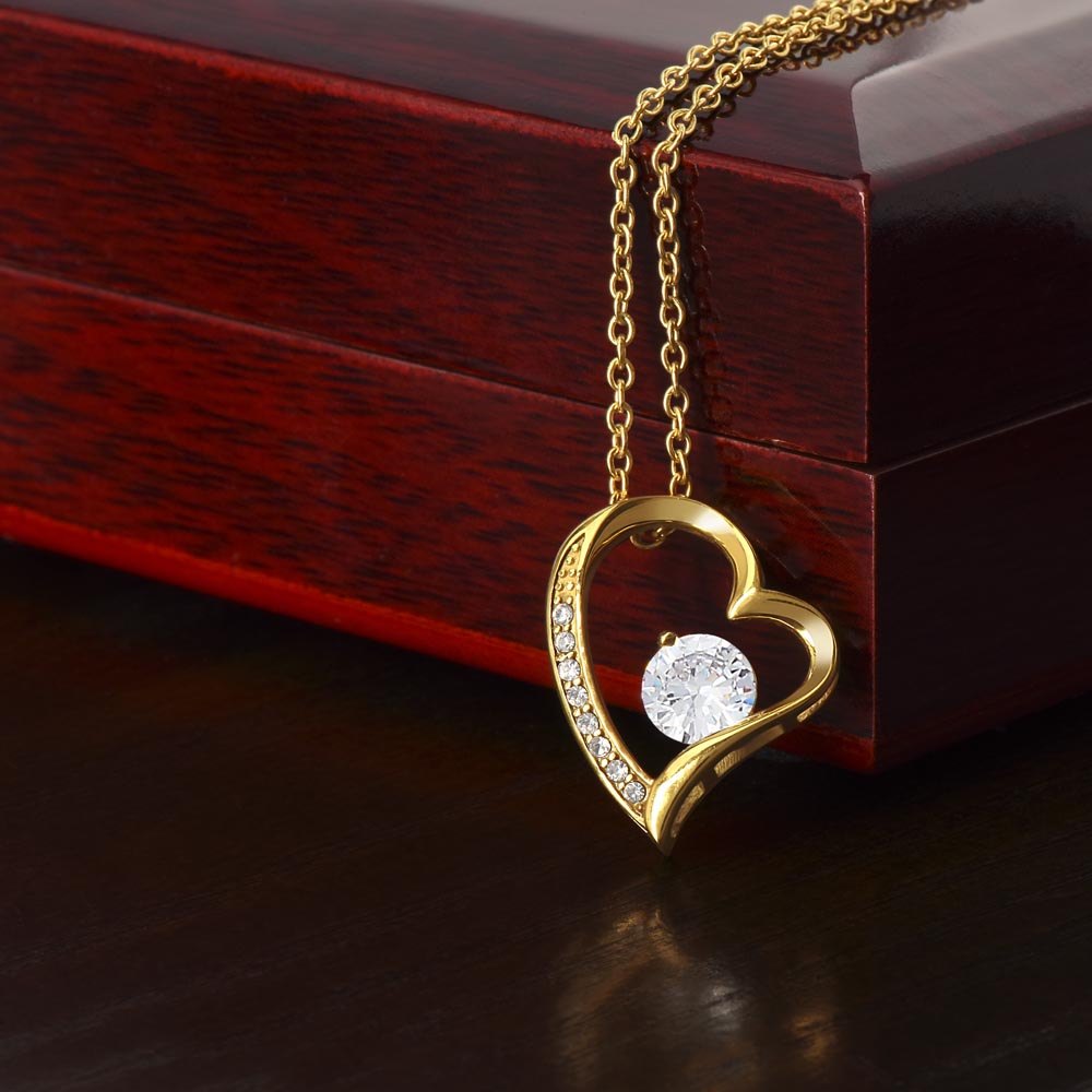 Till Min Flickvän - Gör Mig Så Glad - Halsband Forever Love