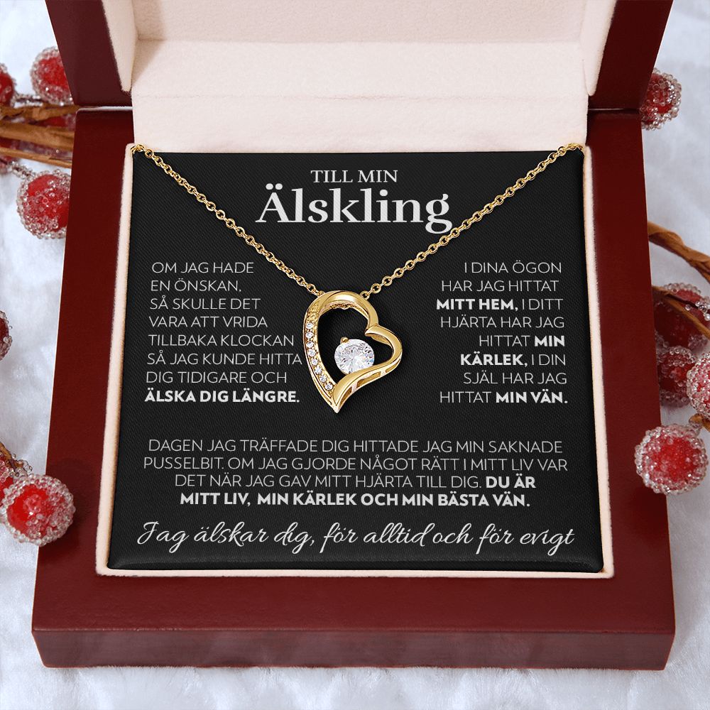 Till Min Älskling - I Ditt Hjärta - Halsband Forever Love