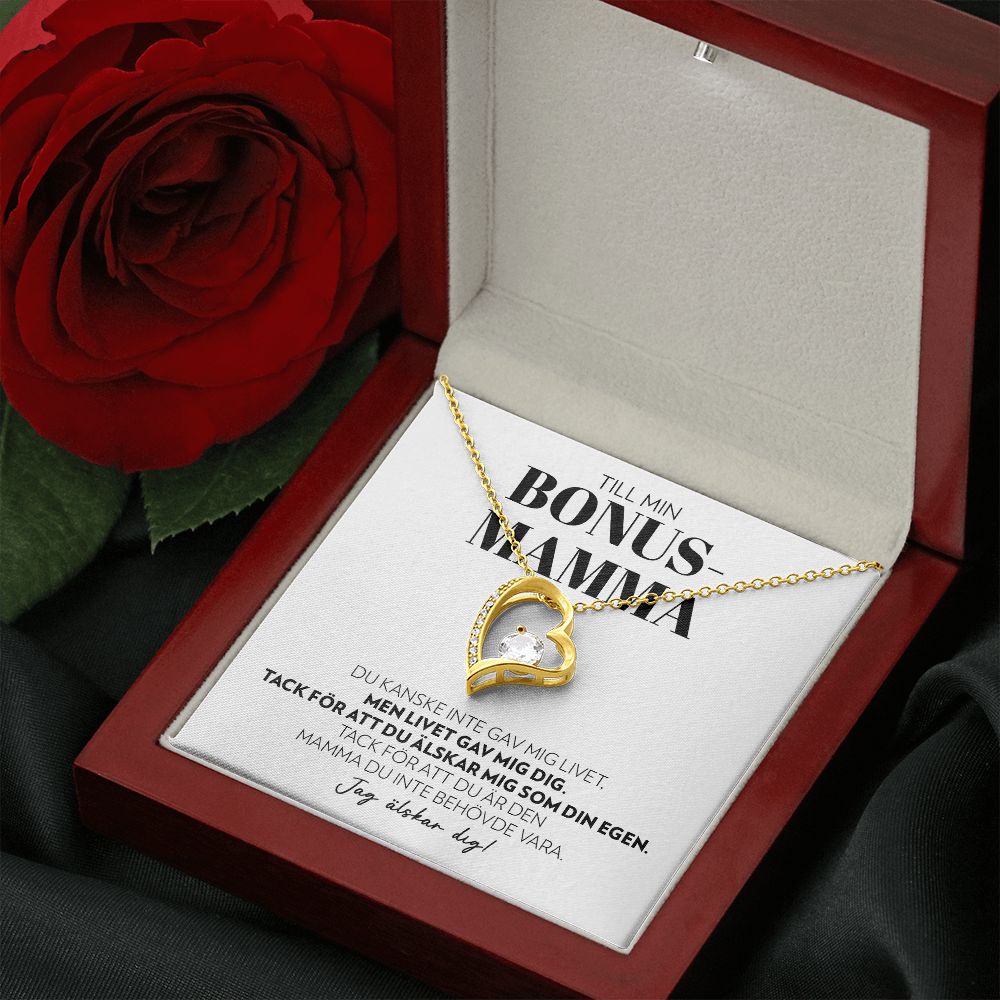 Till Min Bonusmamma - Som Din Egen - Halsband Forever Love