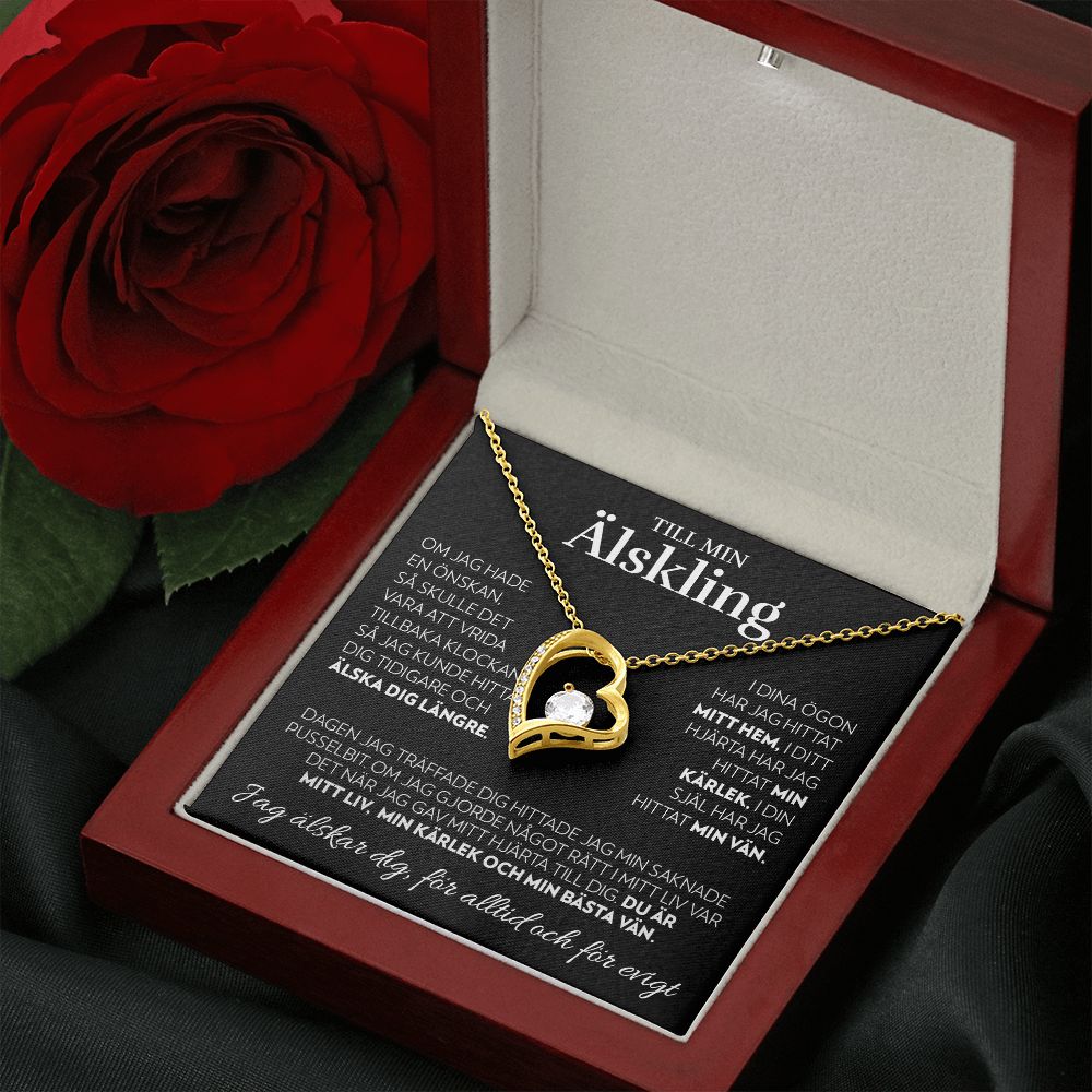 Till Min Älskling - I Ditt Hjärta - Halsband Forever Love