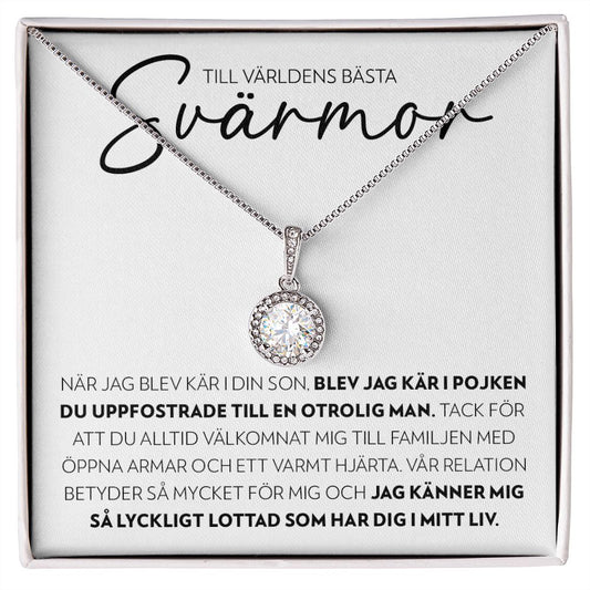 Till Världens Bästa Svärmor - Lycklig Lottad - Halsband Eternal Hope