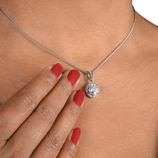 Till Världens Bästa Svärmor - Lycklig Lottad - Halsband Eternal Hope
