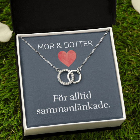 Mor och Dotter - För Alltid Sammanlänkade - Halsband Always Together