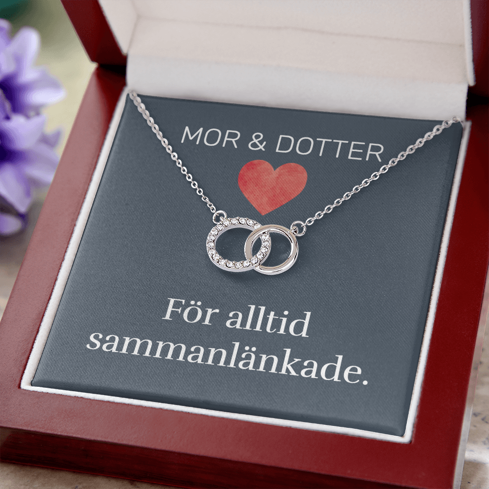 Mor och Dotter - För Alltid Sammanlänkade - Halsband Always Together