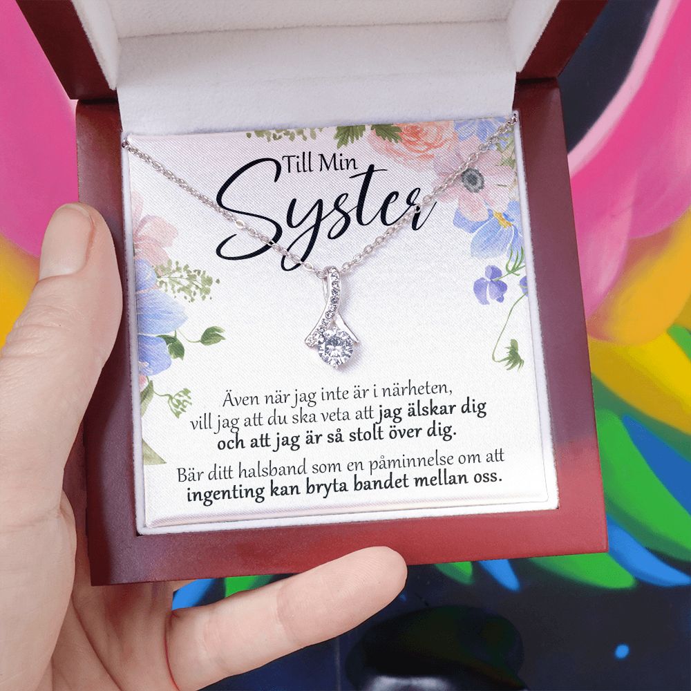 Till Min Syster - Stolt - Halsband Alluring Beauty