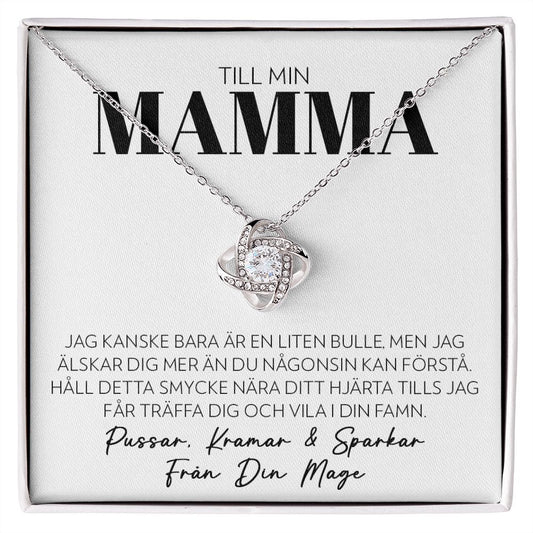 Mamma (Från Magen) - Tills Jag Får Träffa Dig - Halsband Kärleksknop