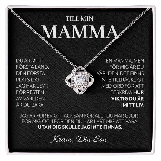 Till Min Mamma (Från Son) - Första Land - Halsband Kärleksknop