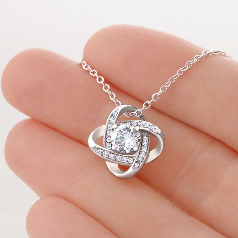 Till Min Mamma (Från Dotter) - Alltid - Halsband Kärleksknop
