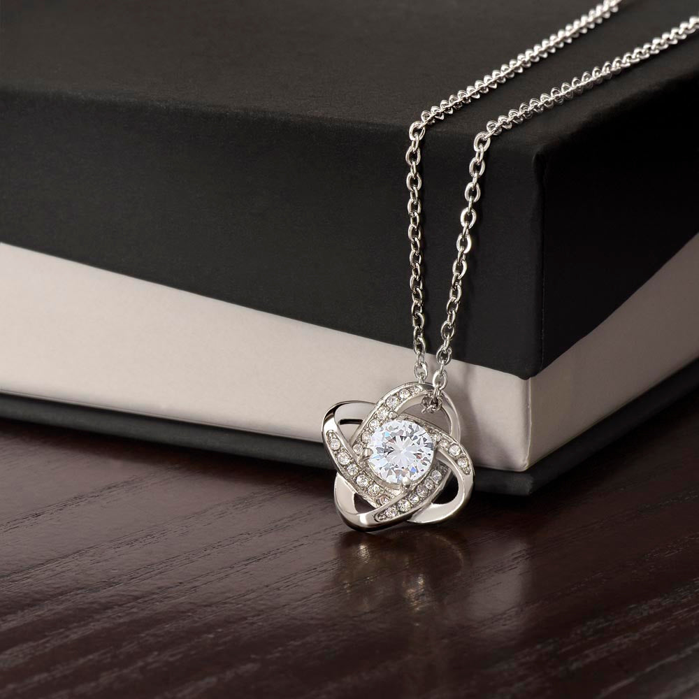 Till Min Bonusmamma - Inte Tvungen - Halsband Kärleksknop