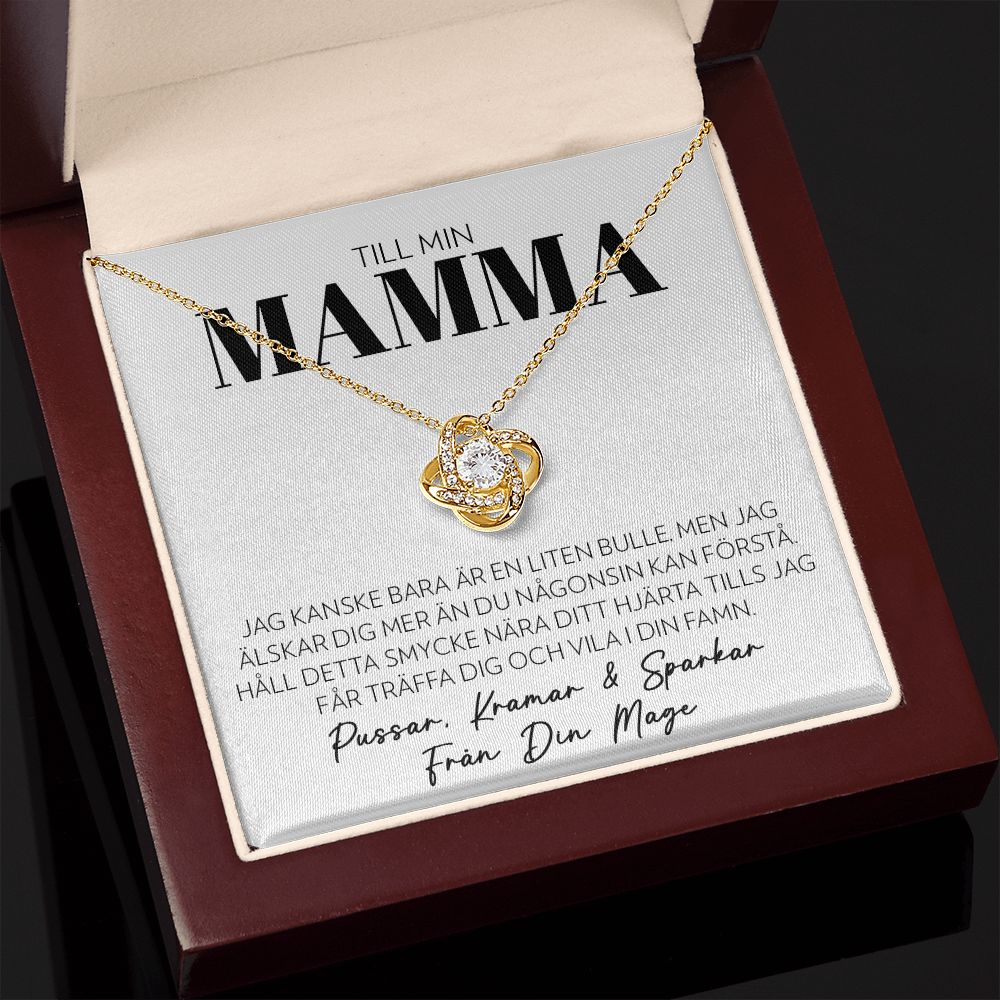 Mamma (Från Magen) - Tills Jag Får Träffa Dig - Halsband Kärleksknop