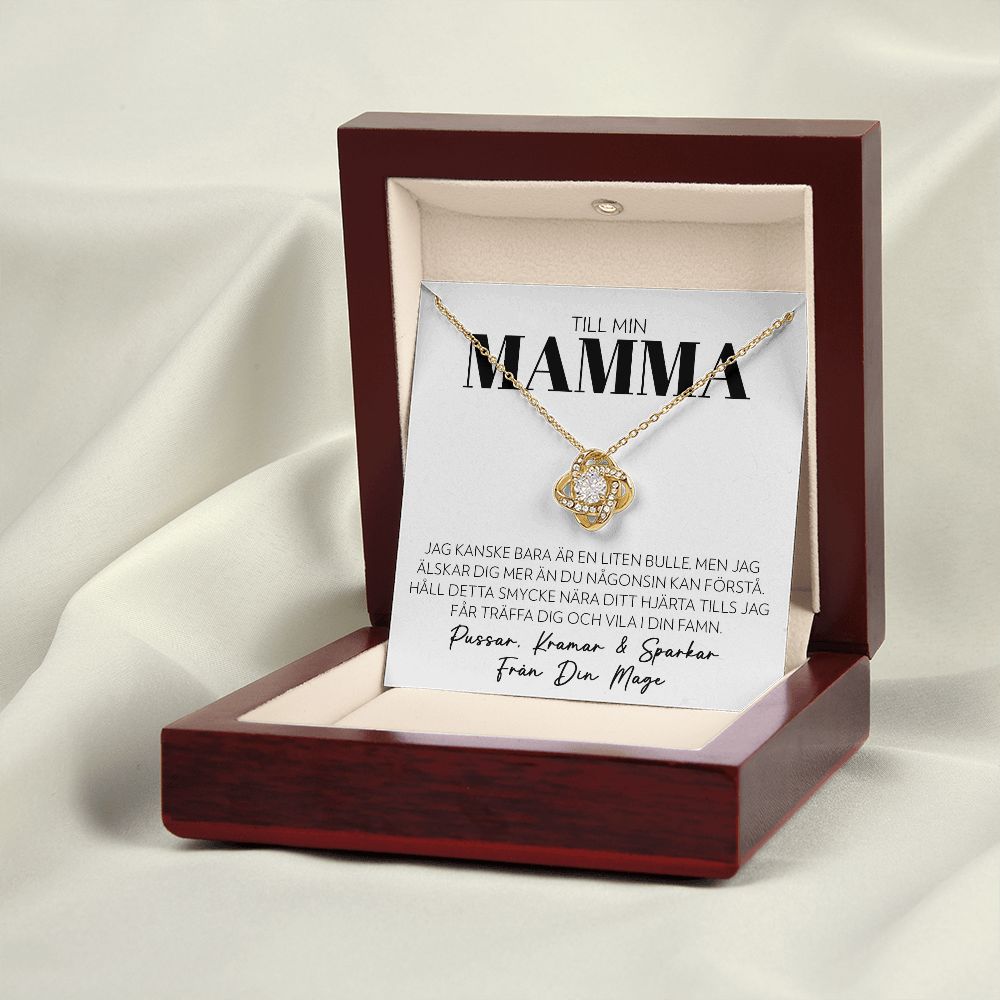 Mamma (Från Magen) - Tills Jag Får Träffa Dig - Halsband Kärleksknop