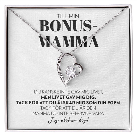 Till Min Bonusmamma - Som Din Egen - Halsband Forever Love