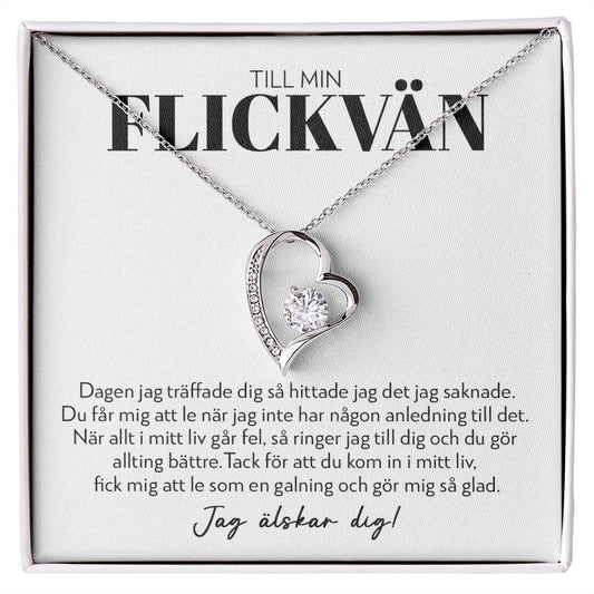 Till Min Flickvän - Gör Mig Så Glad - Halsband Forever Love