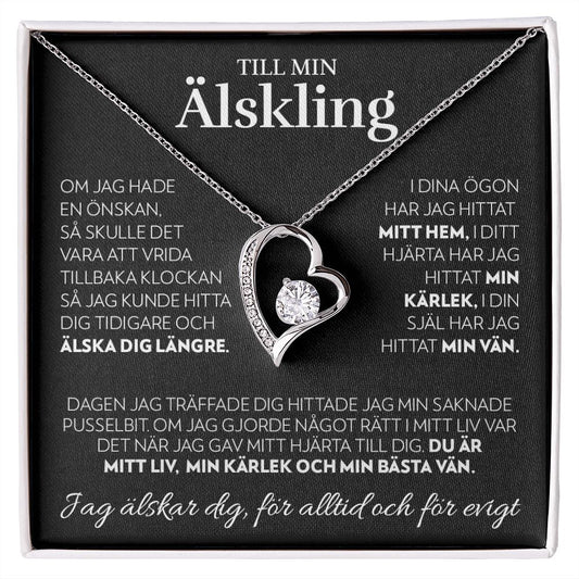 Till Min Älskling - I Ditt Hjärta - Halsband Forever Love