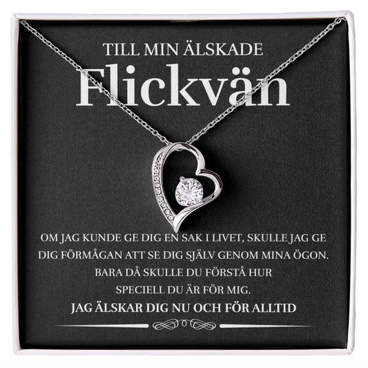 Till Min Flickvän - Genom Mina Ögon - Halsband Forever Love