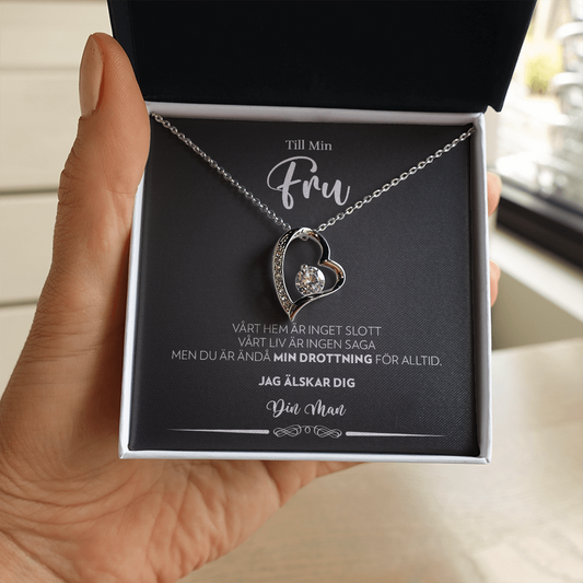 Till Min Fru - Drottning - Halsband Forever Love