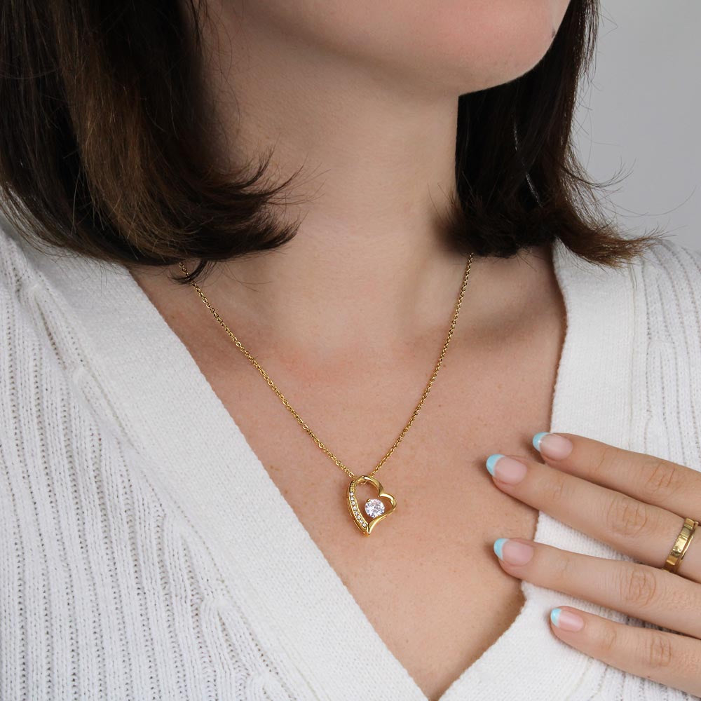 Till Min Bonusmamma - Som Din Egen - Halsband Forever Love